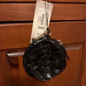 Black Floral Women's Bag